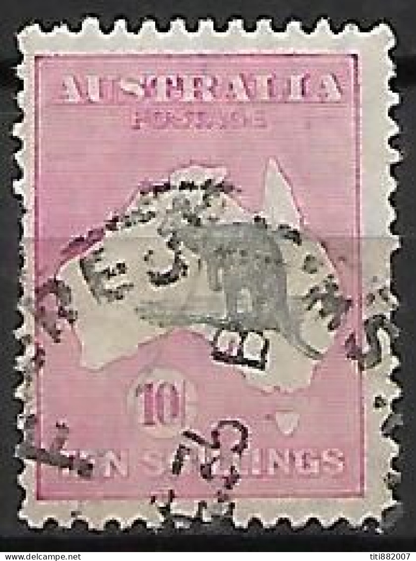 AUSTRALIE    -    1931 .  Y&T N° 87 Oblitéré .cote 140 Euros - Oblitérés