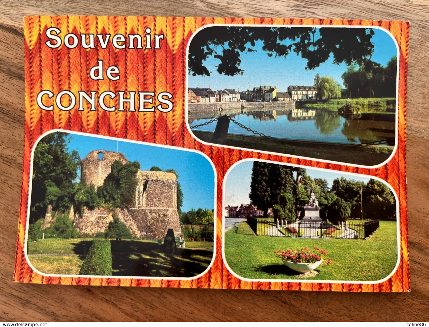 CONCHES EN OUCHE Souvenir - Conches-en-Ouche