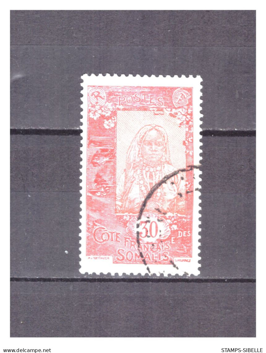 COTE DES  SOMALIS   N ° 106 .  30 C      OBLITERE    .  SUPERBE  . - Used Stamps