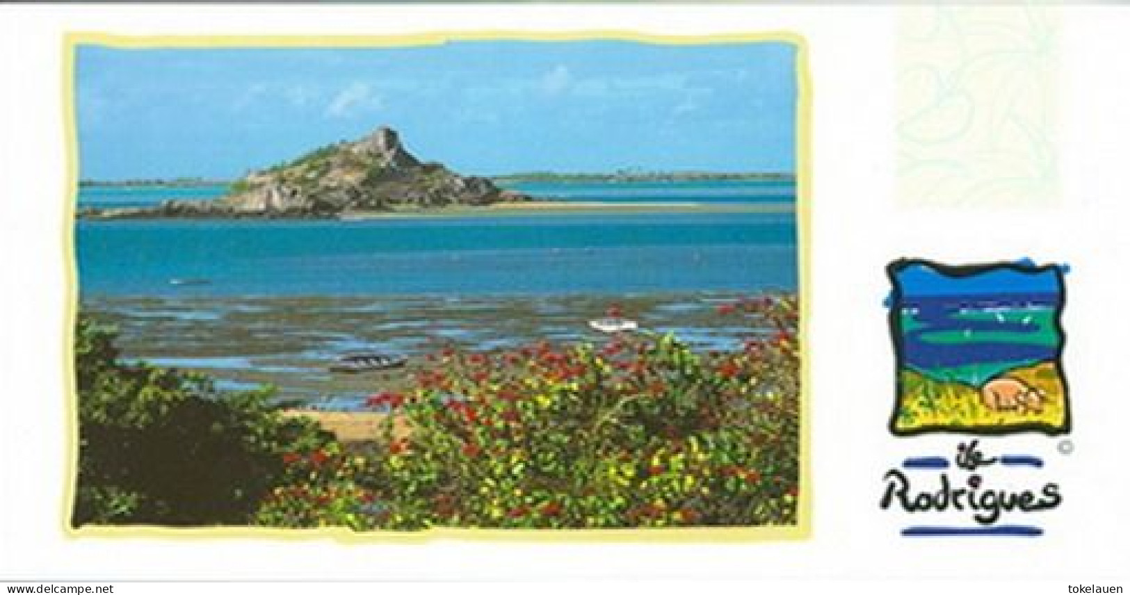 Lot collection 13x postcards Mauritius Island Rodrigues Íle Indian Ocean