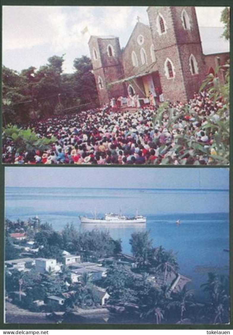 Lot collection 13x postcards Mauritius Island Rodrigues Íle Indian Ocean