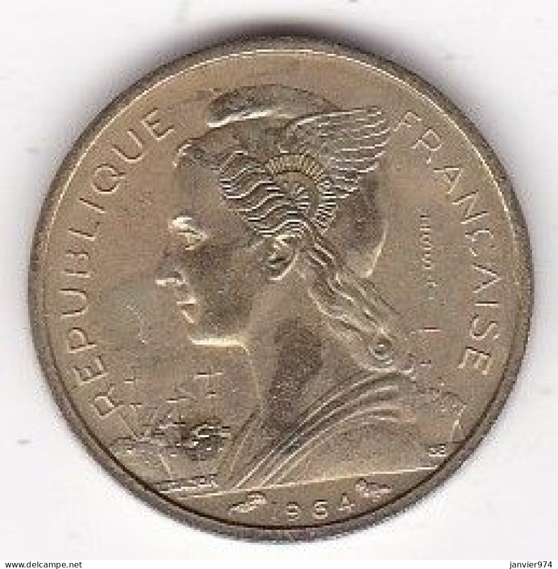 Archipel Des Comores , Republique Française 10 Francs 1964 ESSAI , En Cupro Alu Nickel, LEC# 38, UNC - Komoren