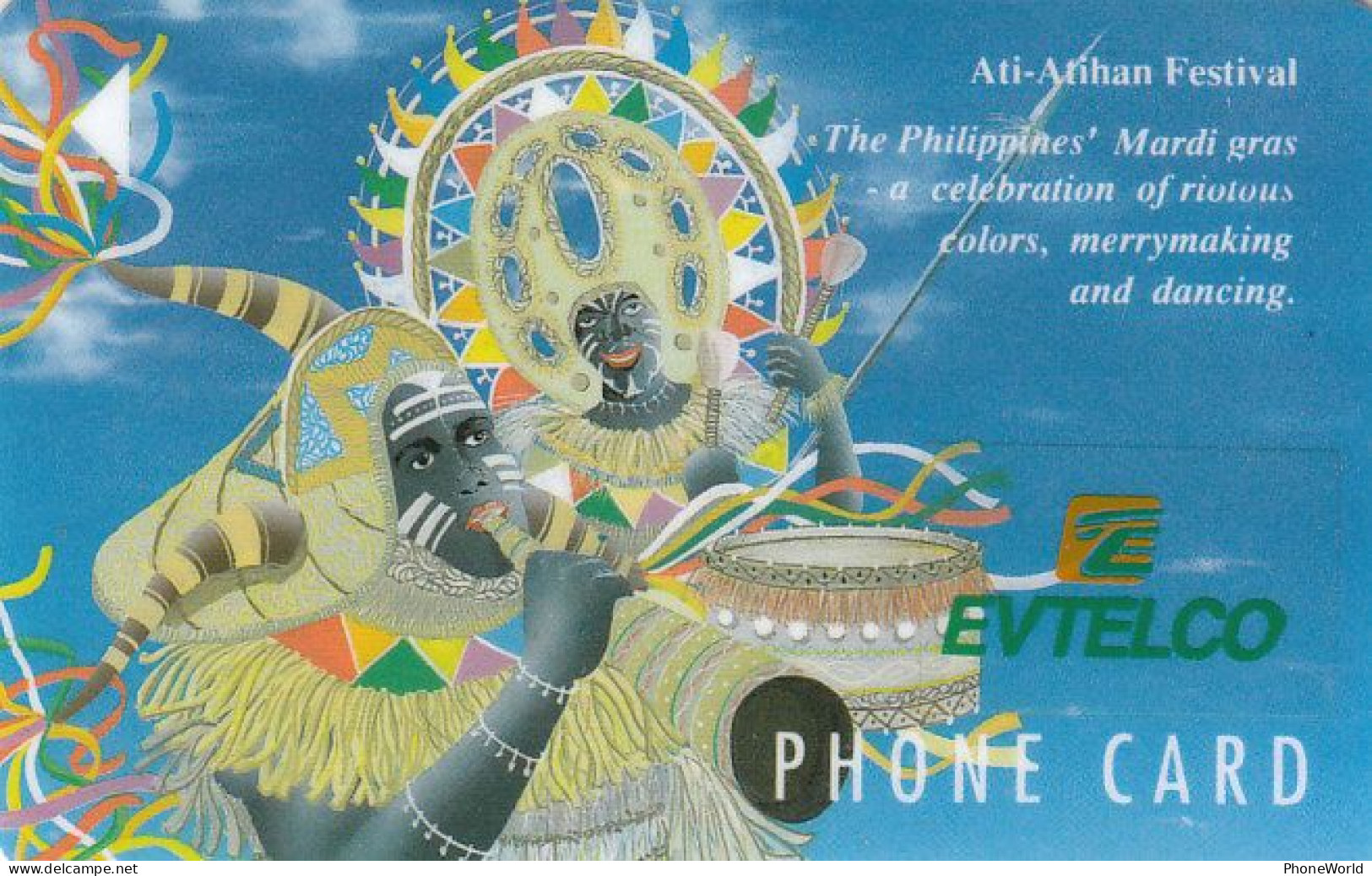 Philippines Eastern Telecoms - GPT 4PETB - Ati-Atihan Festival By EVTELCO,  150 Units - Private - RRR - Filippine
