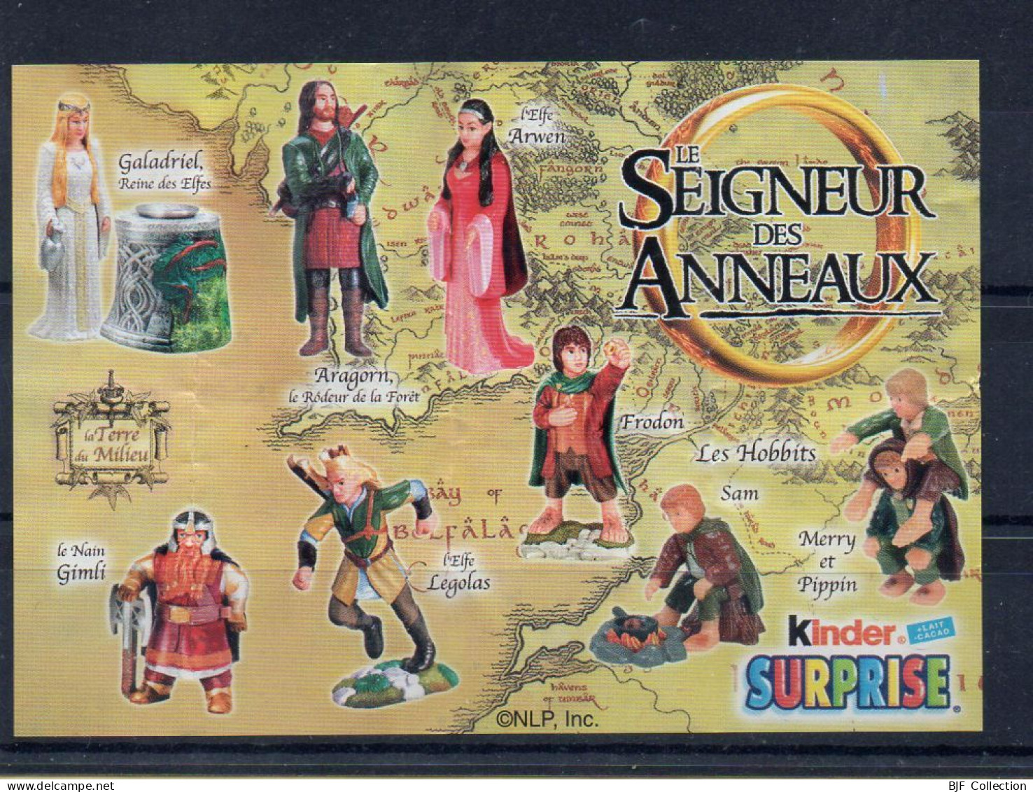 Kinder : BPZ Le Seigneur Des Anneaux : Le Nain Gimli - Instructions