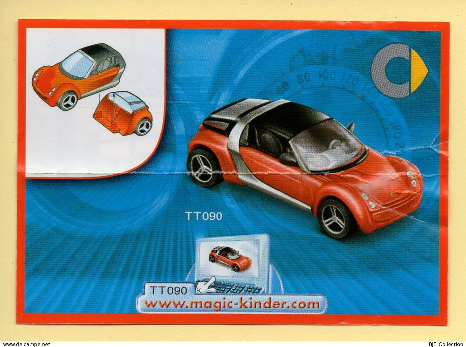 Kinder : BPZ N° TT090 : Série Voitures / Smart - Handleidingen