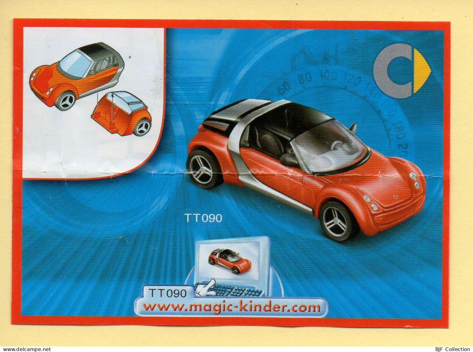 Kinder : BPZ N° TT090 : Série Voitures / Smart - Handleidingen