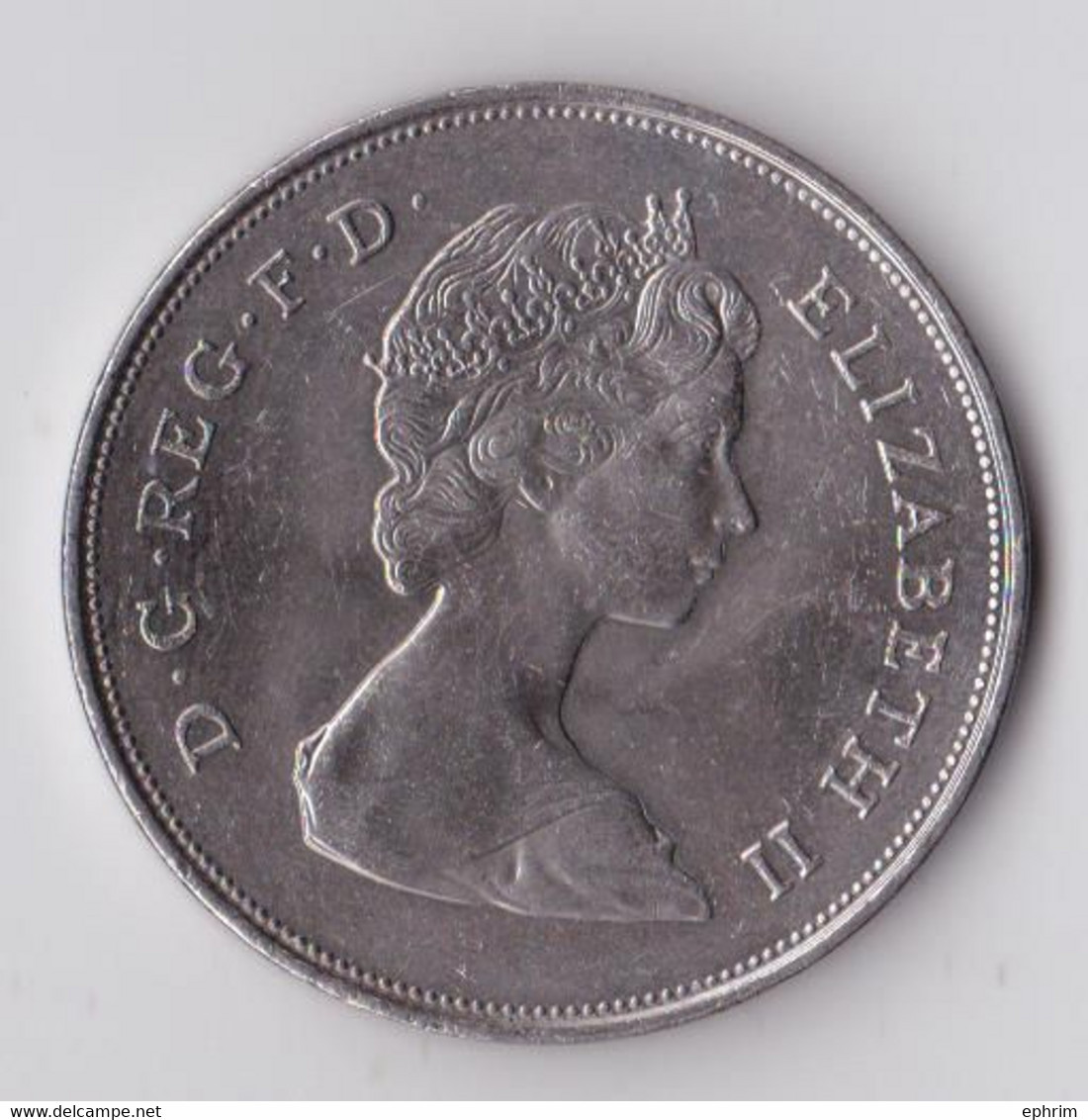 English Coin The Prince Of Wales And Lady Diana Queen Elizabeth Royalty Monnaie Royauté Angleterre Nickel 1981 - Sonstige & Ohne Zuordnung