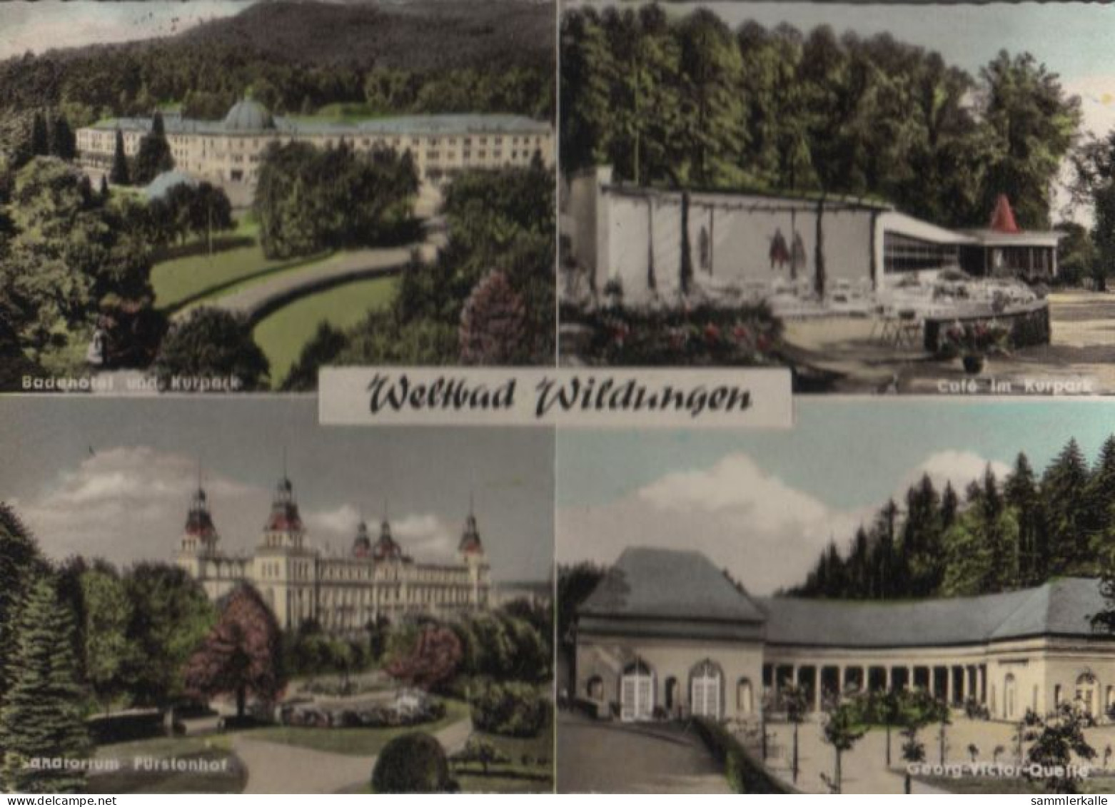 50186 - Bad Wildungen - U.a. Badehotel - 1958 - Bad Wildungen