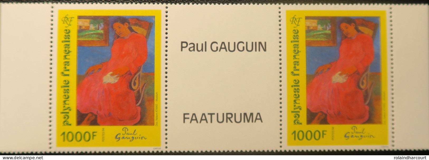 LP3969/486 - POLYNESIE FRANÇAISE - 1994 - Paul Gauguin - N°463A NEUFS** - Cote (2024) : 70,00 € - Neufs