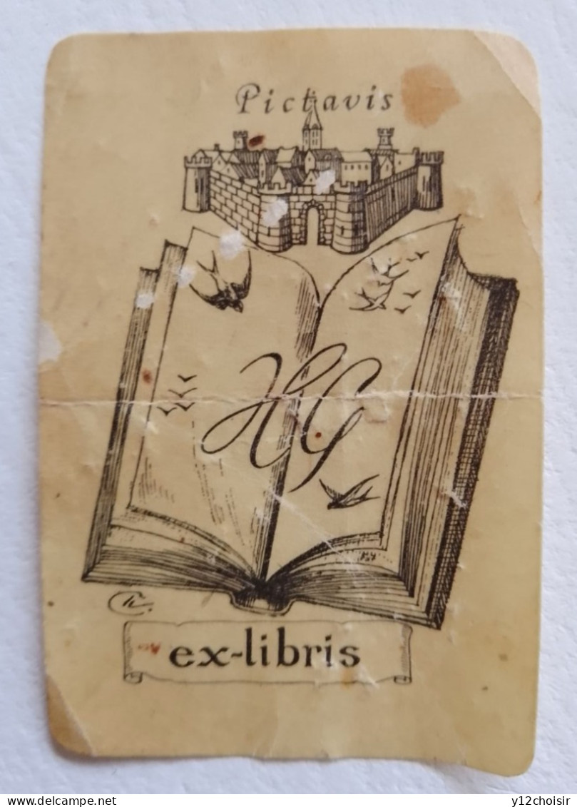 Ex-libris Pictavis HG - Bookplates