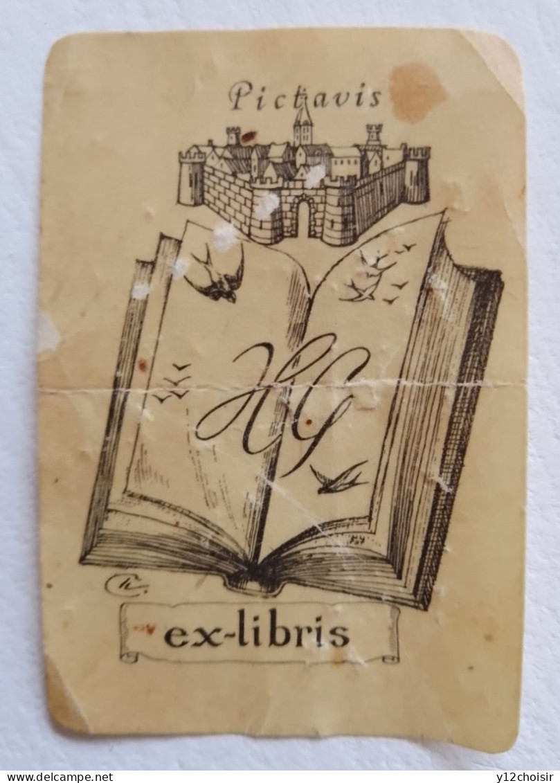 Ex-libris Pictavis HG - Ex-libris