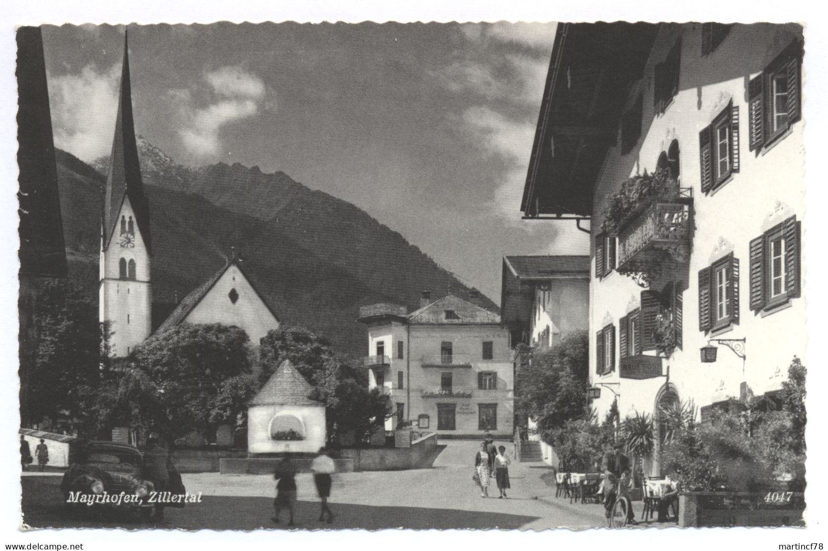 Österreich Mayrhofen Zillertal 4047 Gel. 1963 - Schwaz