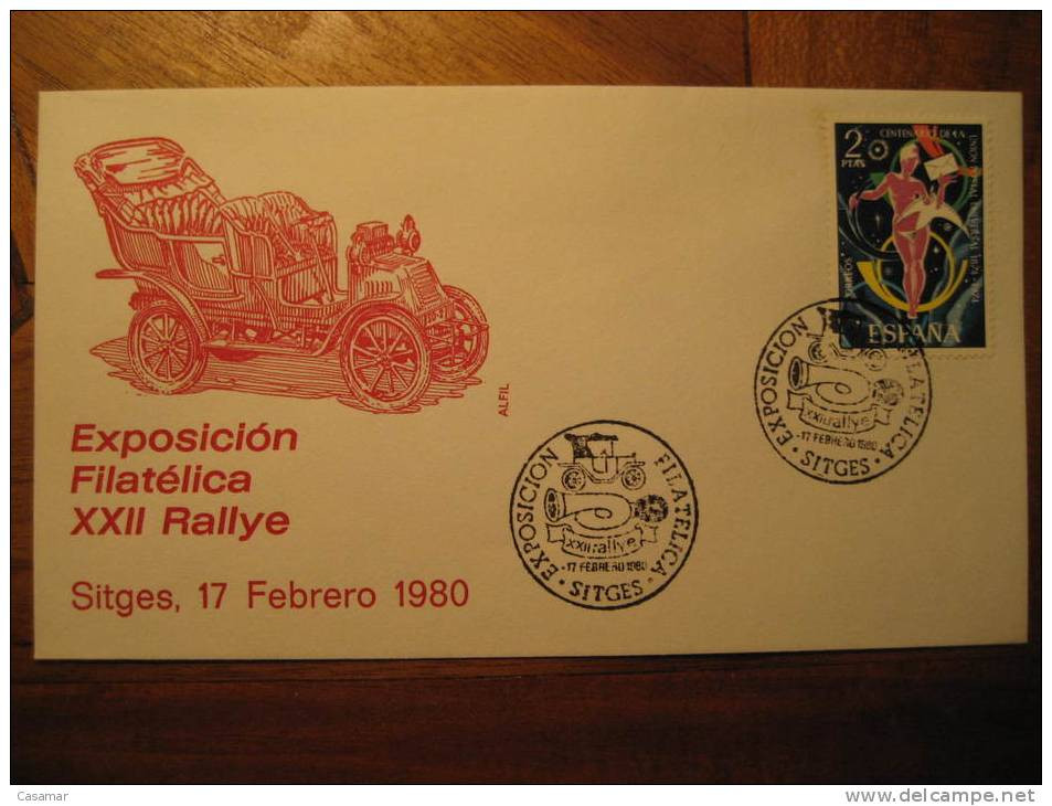 SPAIN Sitges 1980 Vintage Car Rally Rallye Race Course Grand Prix Racing Voitures Motoring Automobile - Automobilismo