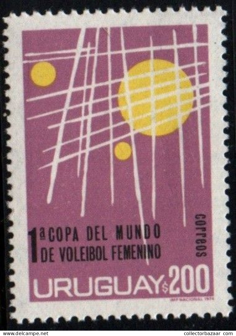 1974 Uruguay Volleybal And Net  #885 ** MNH - Uruguay