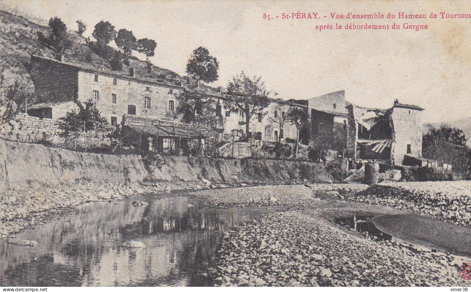 07 - St Peray - Vue D'ensemble Du Hameau De Tourtousse - Cpa - Saint Péray