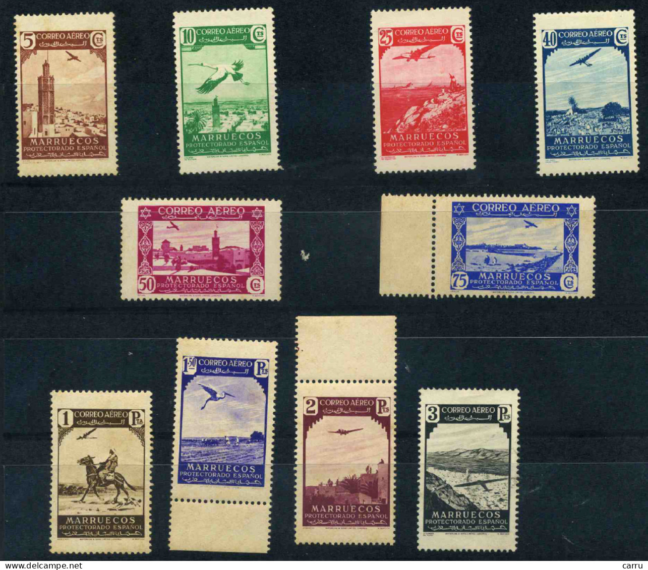 Marruecos 1938 (186/195) - Spanisch-Marokko