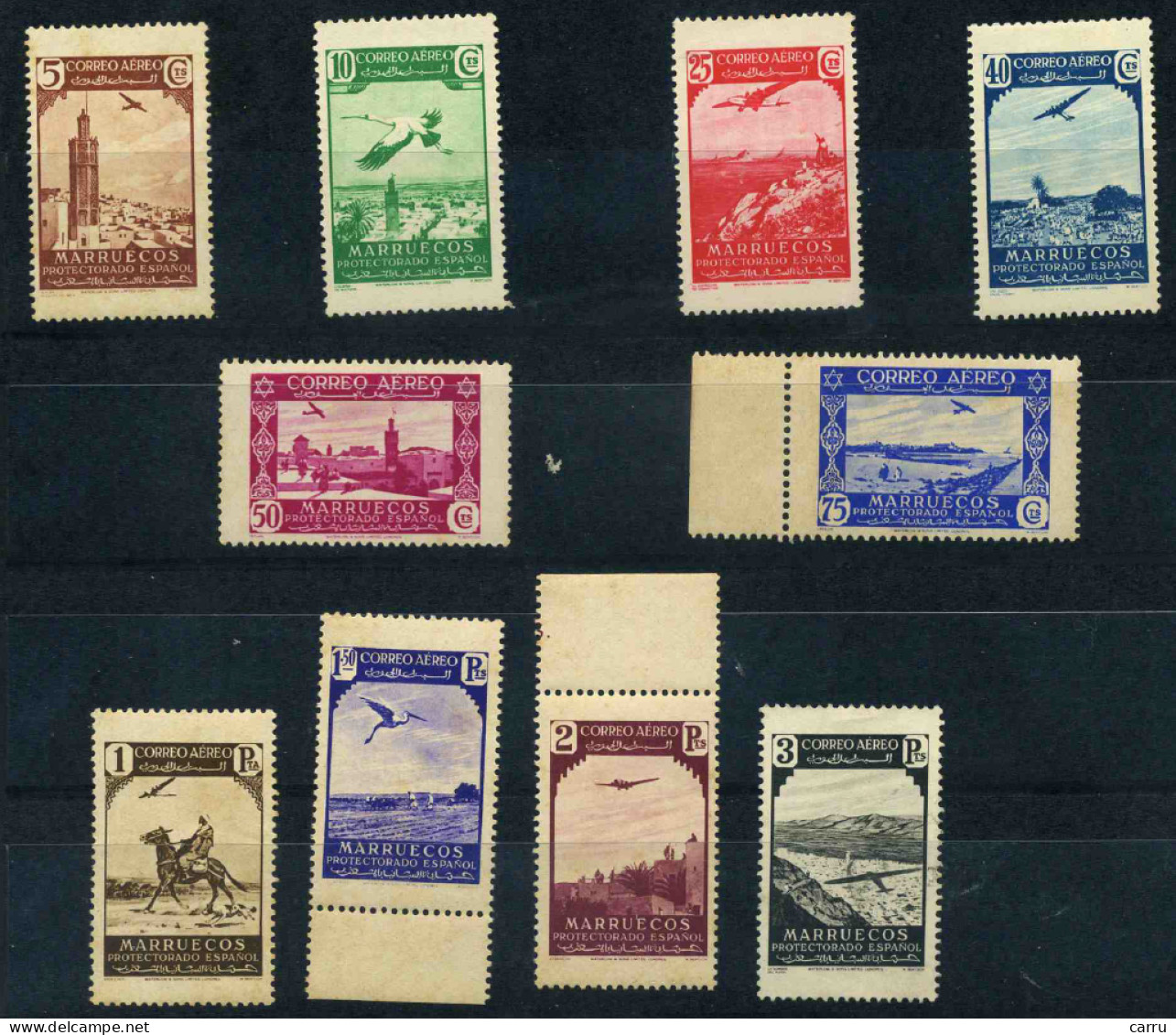 Marruecos 1938 (186/195) - Spanish Morocco