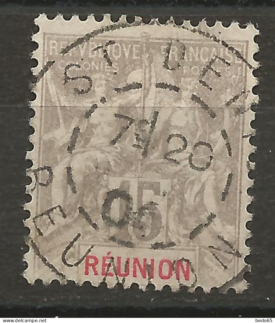 REUNION N° 48 CACHET ST DENIS  / Used - Usati