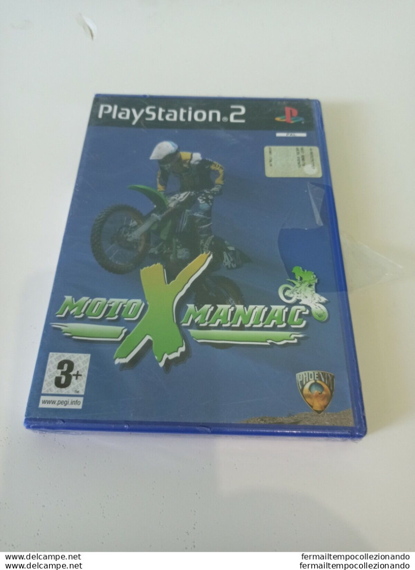 Be Gioco Nuovo Sigillato Playstacion 2  Moto X Maniac Motocross - Altri & Non Classificati