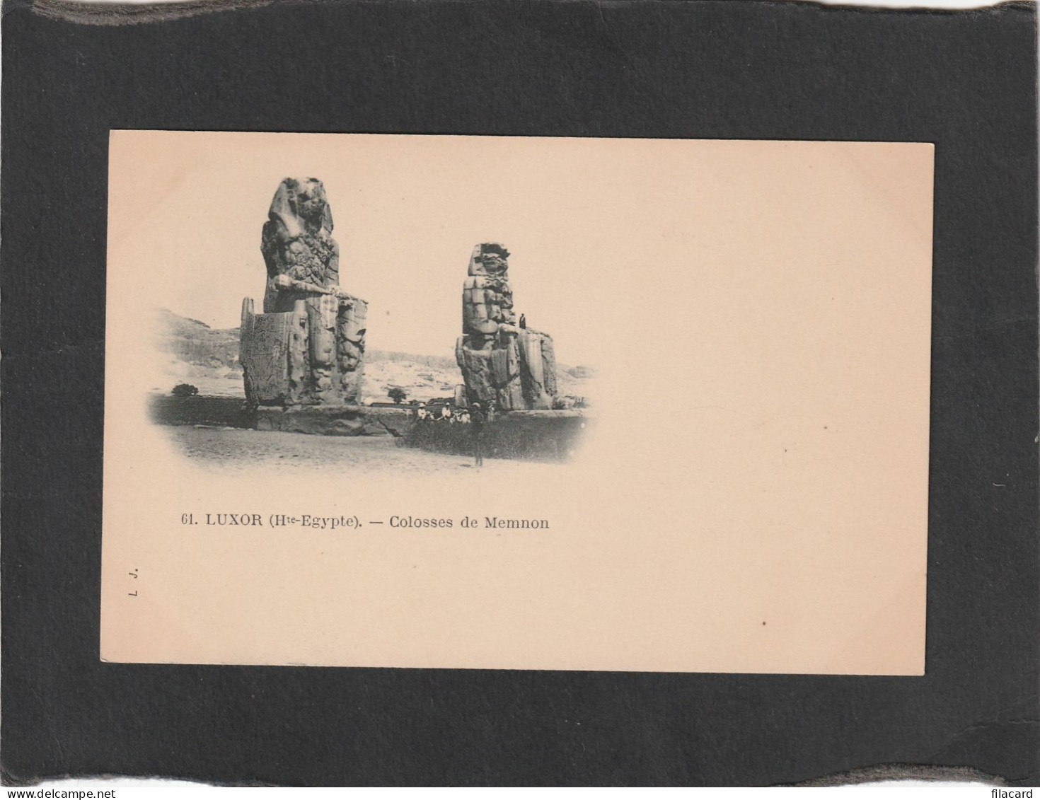 128135           Egitto,   Luxor,   Colosses   De  Memnon,   NV - Louxor