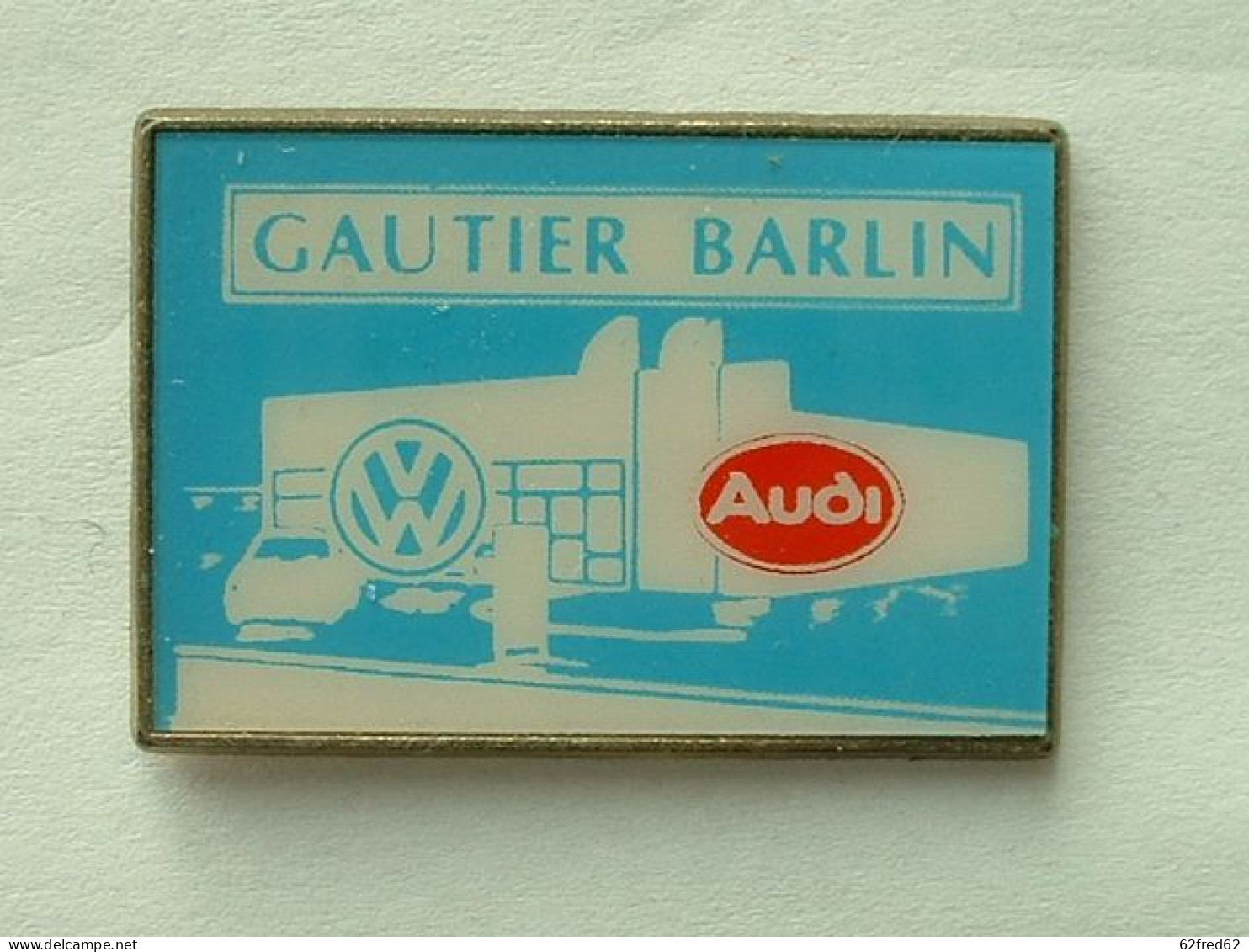 PIN'S AUDI VW  - GAUTHIER - BARLIN - Audi