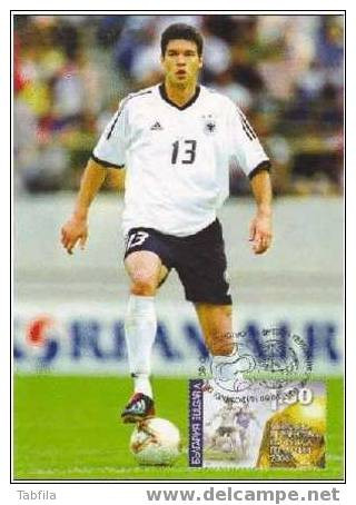 BULGARIA - 2006 - Coup Du Mond De Footballe - Germany - M.Ballak - Maximum Cards - 2006 – Duitsland