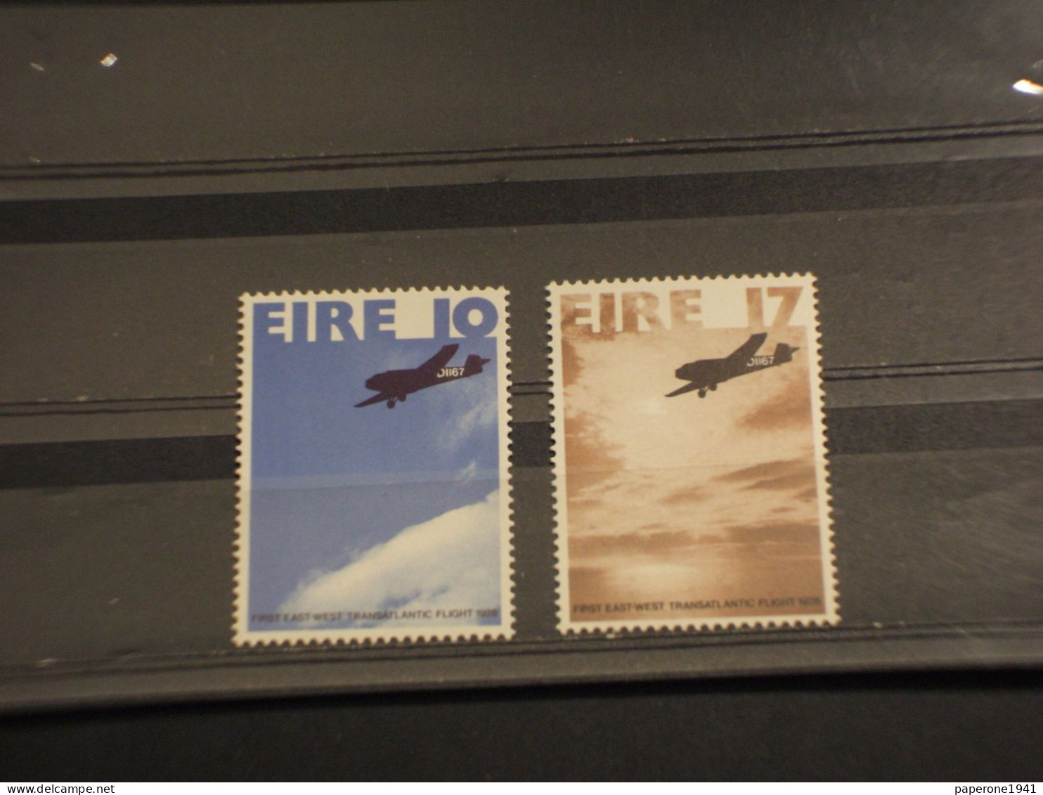 IRLANDA - 1978 PRIMO VOLO AEREO 2 VALORI - NUOVI(++) - Unused Stamps