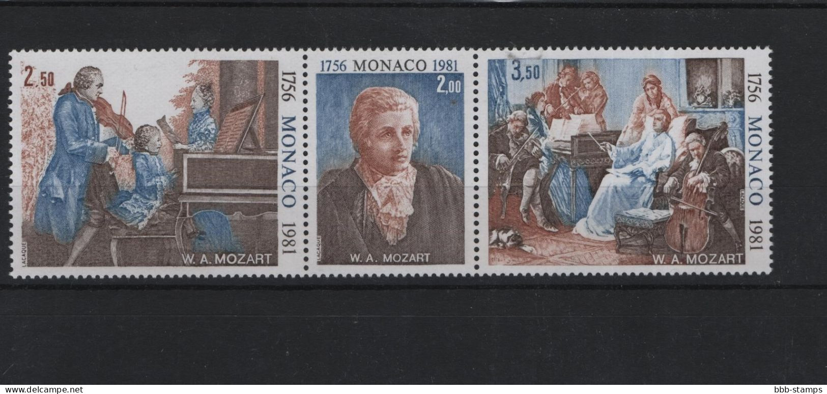 Monaco Michel Cat.No.  Mnh/** 1470/1472 - Unused Stamps