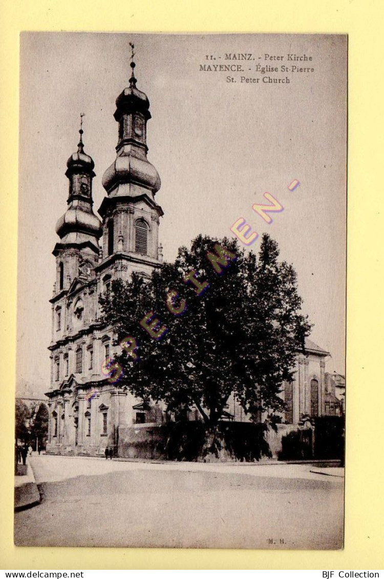 Allemagne : MAINZ / MAYENCE - Eglise St-Pierre (voir Scan Recto/verso) - Mainz