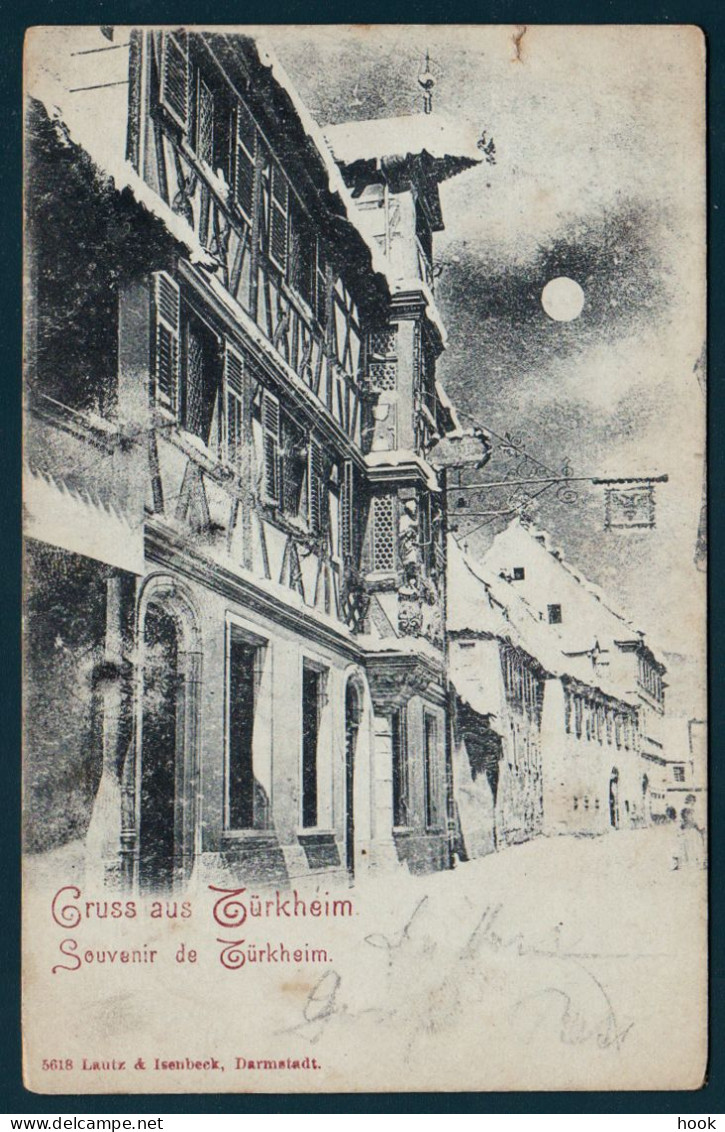 CP De France : Gruss Aus Türckheim - Souvenir De Türckeim (1901). - Turckheim