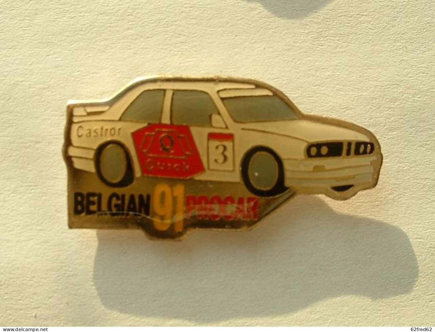 PIN'S BMW - BELGIAN 91 PROCAR - BMW