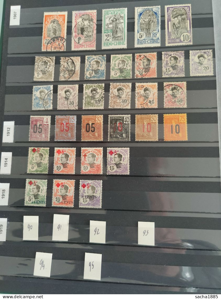 Indochine Collection - Unused Stamps