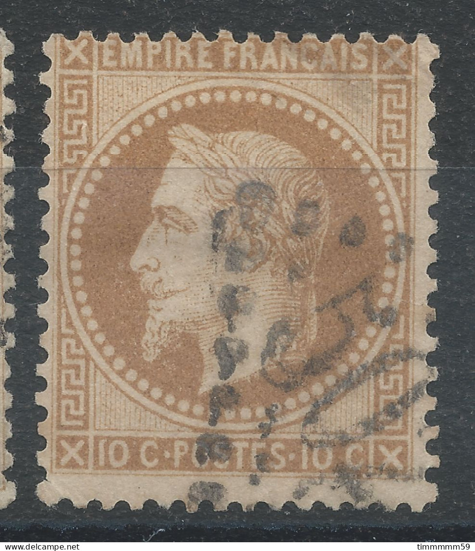 Lot N°82468   N°28B, Oblitéré GC étranger 502? - 1863-1870 Napoleone III Con Gli Allori