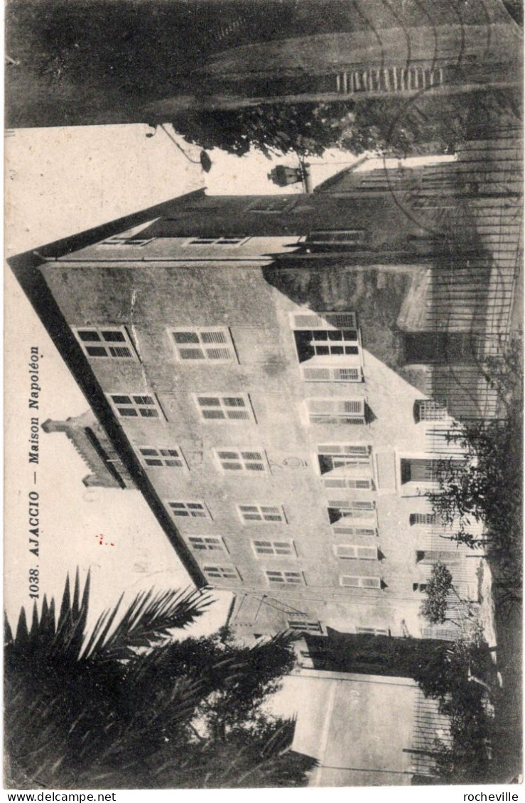 20-AJACCIO- Maison Napoléon 1038 CPA 1938 - Ajaccio