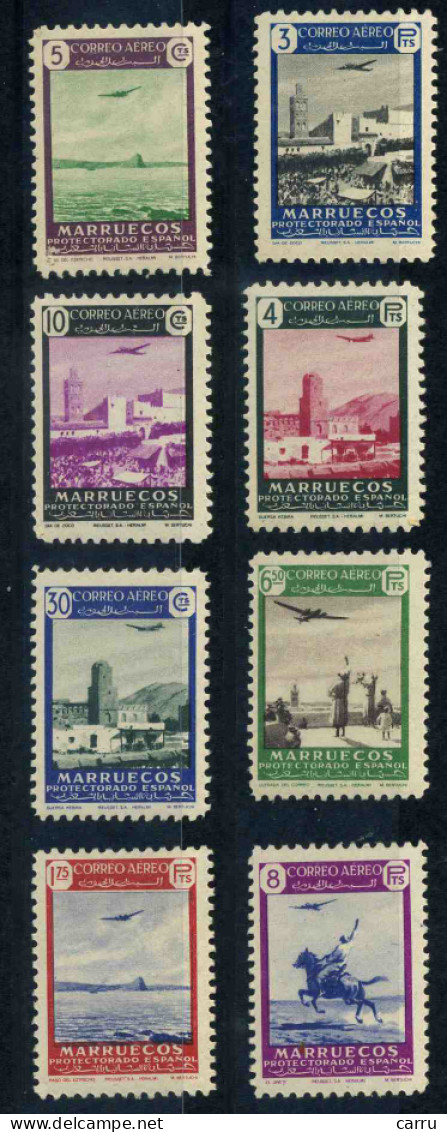 Marruecos 1949 (297/304) - Spanisch-Marokko