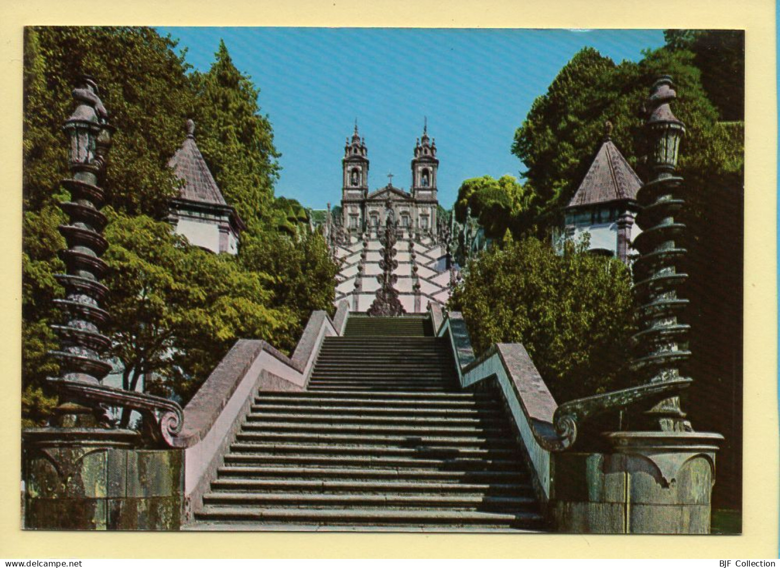 Portugal : BRAGA – BOM JESUS / Temple Et Perron (voir Scan Recto/verso) - Braga