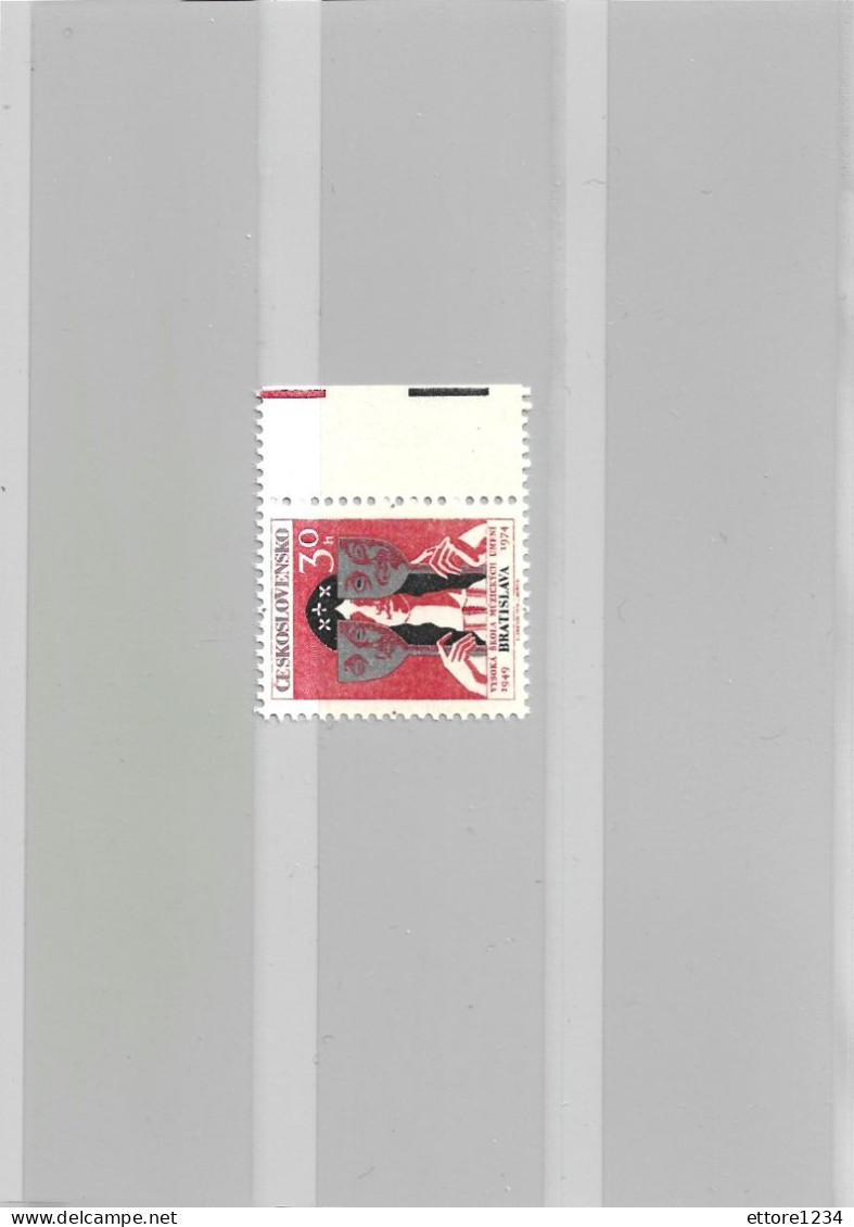 Cecoslovacchia 1974 - Unused Stamps