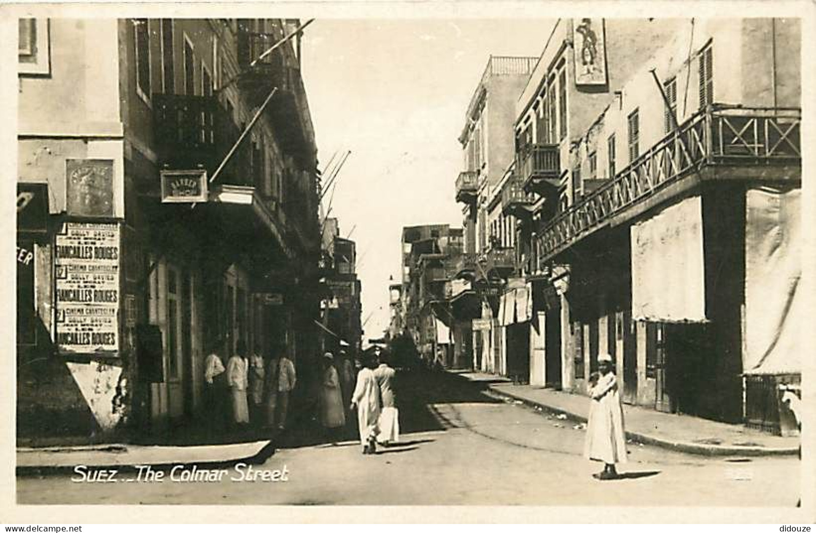 Egypte - Suez - La Rue Colmar - Animée - Carte Neuve - CPA - Voir Scans Recto-Verso - Suez