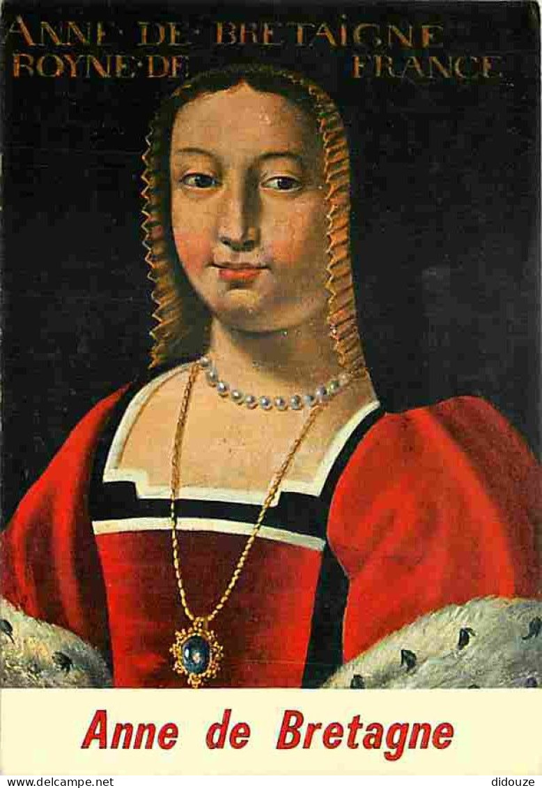 Histoire - Peinture - Portrait - Anne De Bretagne - Femme De Charles VIll Puis De Louis XII - Carte Neuve - CPM - Voir S - History