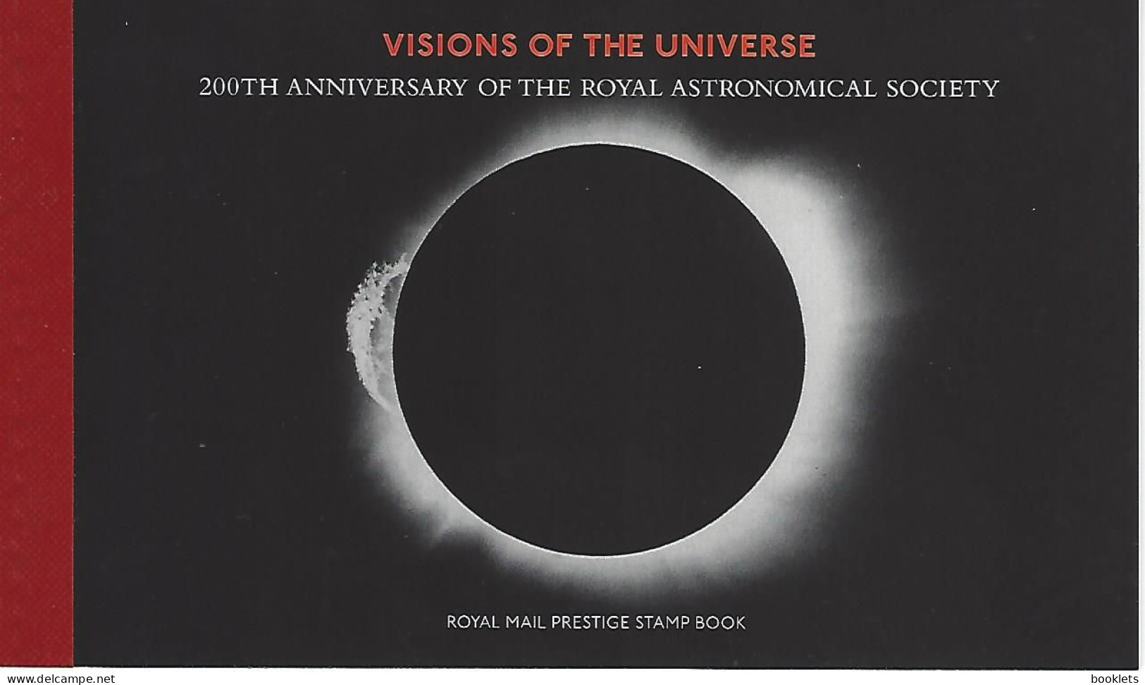 GREAT BRITAIN, PRESTIGE BOOKLET, 2020, DY 32, Visions Of The Universe - Booklets