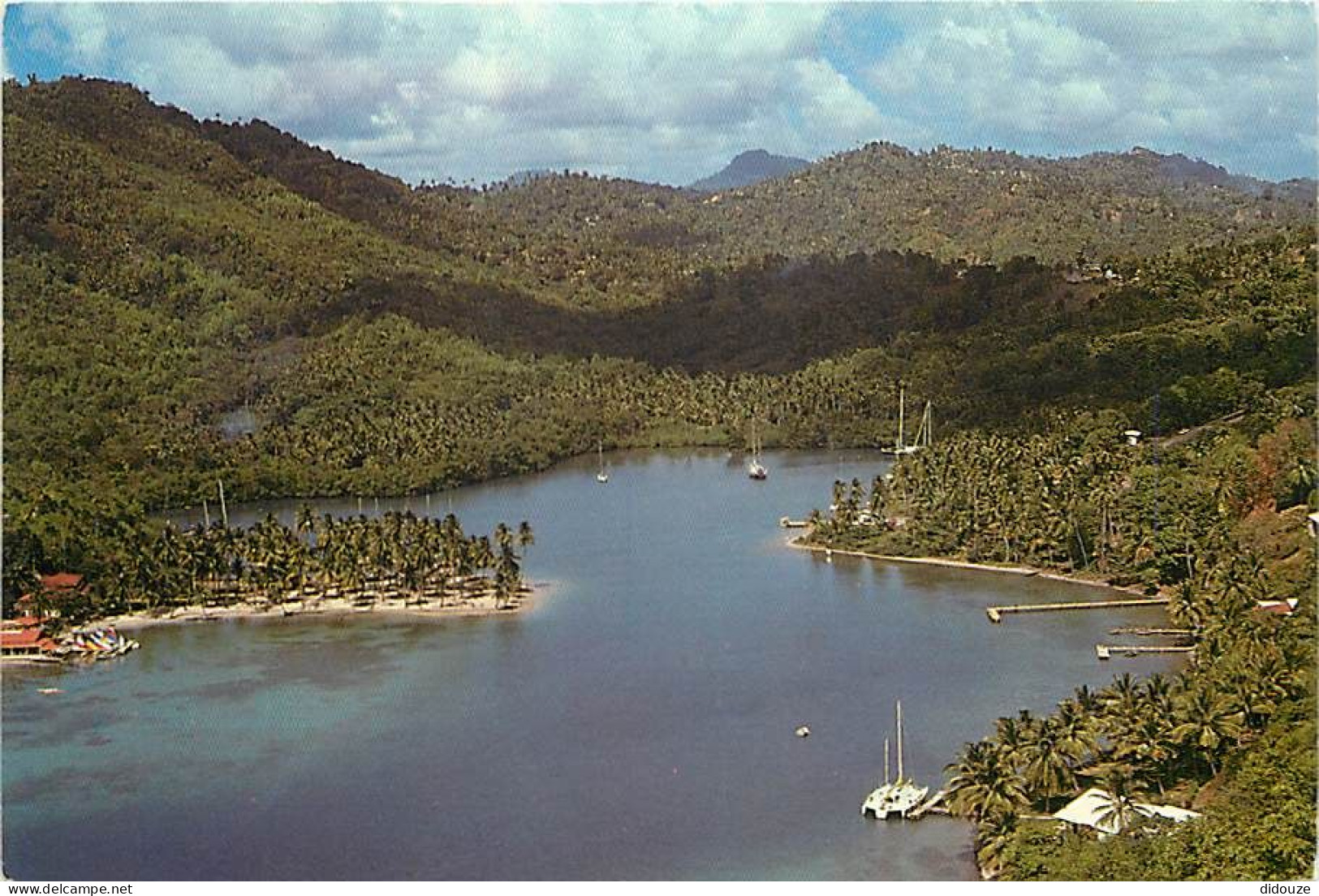 Antilles - Sainte Lucie - Saint Lucia - The Site Of Doolittles, Hurricane Noie And The Moorings - CPM - Voir Scans Recto - Santa Lucia