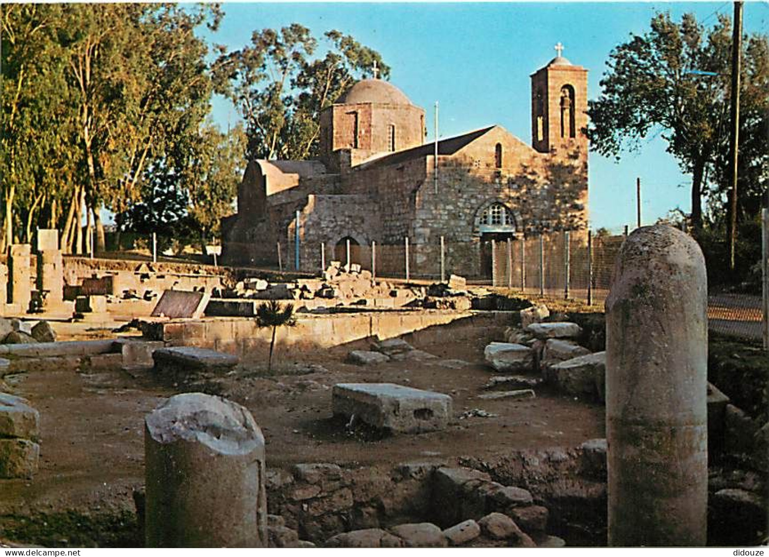 Chypre - Cyprus - Paphos - Piller De Saint Paul - Saint Paul Pillar - CPM - Carte Neuve - Voir Scans Recto-Verso - Chipre