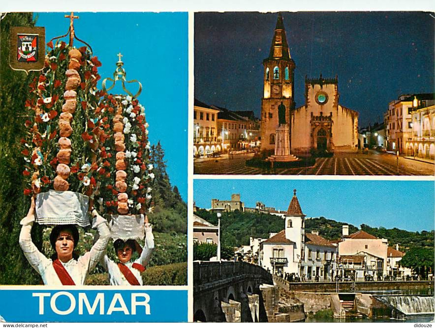 Portugal - Tomar - Multivues - Folklore - CPM - Carte Neuve - Voir Scans Recto-Verso - Santarem