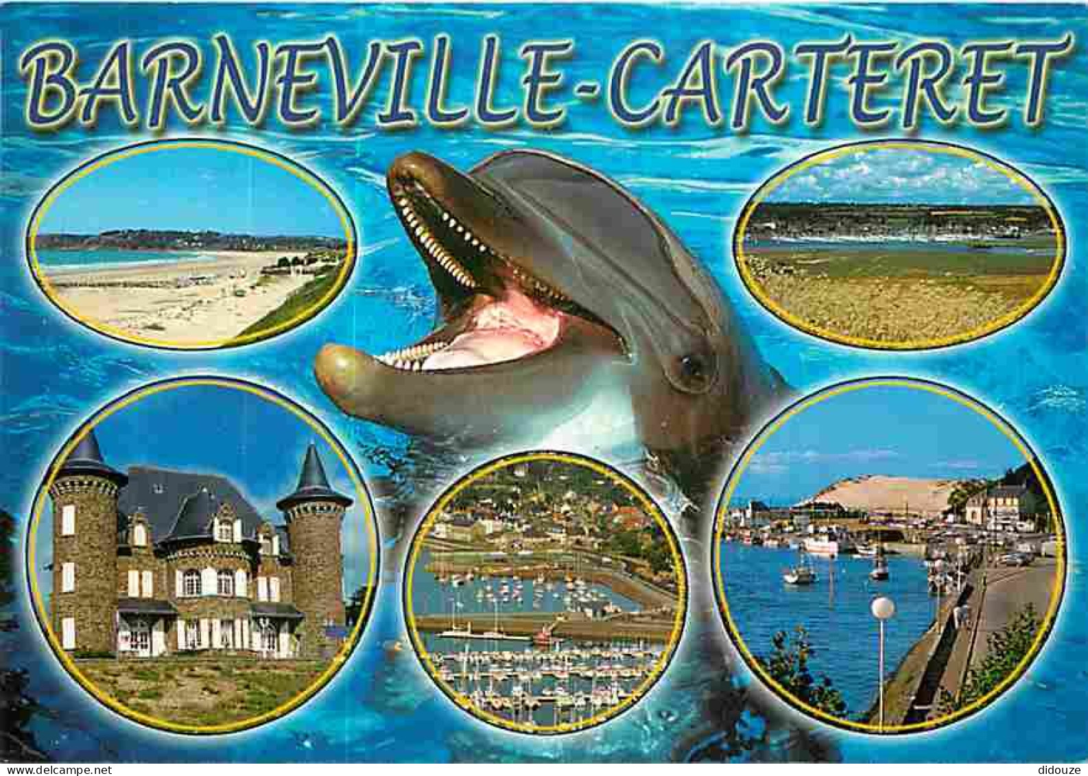 Animaux - Dauphins - Barneville - Carteret - Multivues - CPM - Voir Scans Recto-Verso - Dauphins