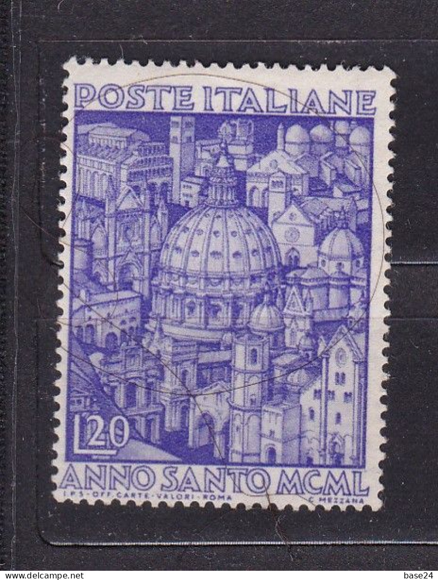 1950 Italia Italy Repubblica  ANNO SANTO  HOLY YEAR 20 Lire MNH** 2a Scelta, 2nd Choice - 1946-60: Mint/hinged