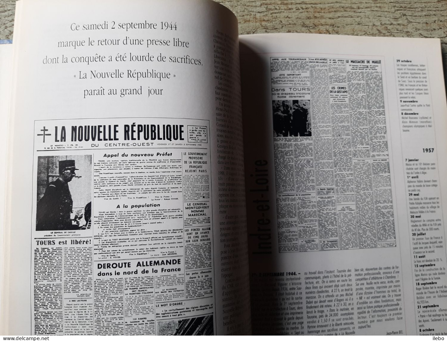 La NR Et Vous Une Histoire Partagée La Nouvelle République De 1944 à 1994 Tours Journal - Centre - Val De Loire