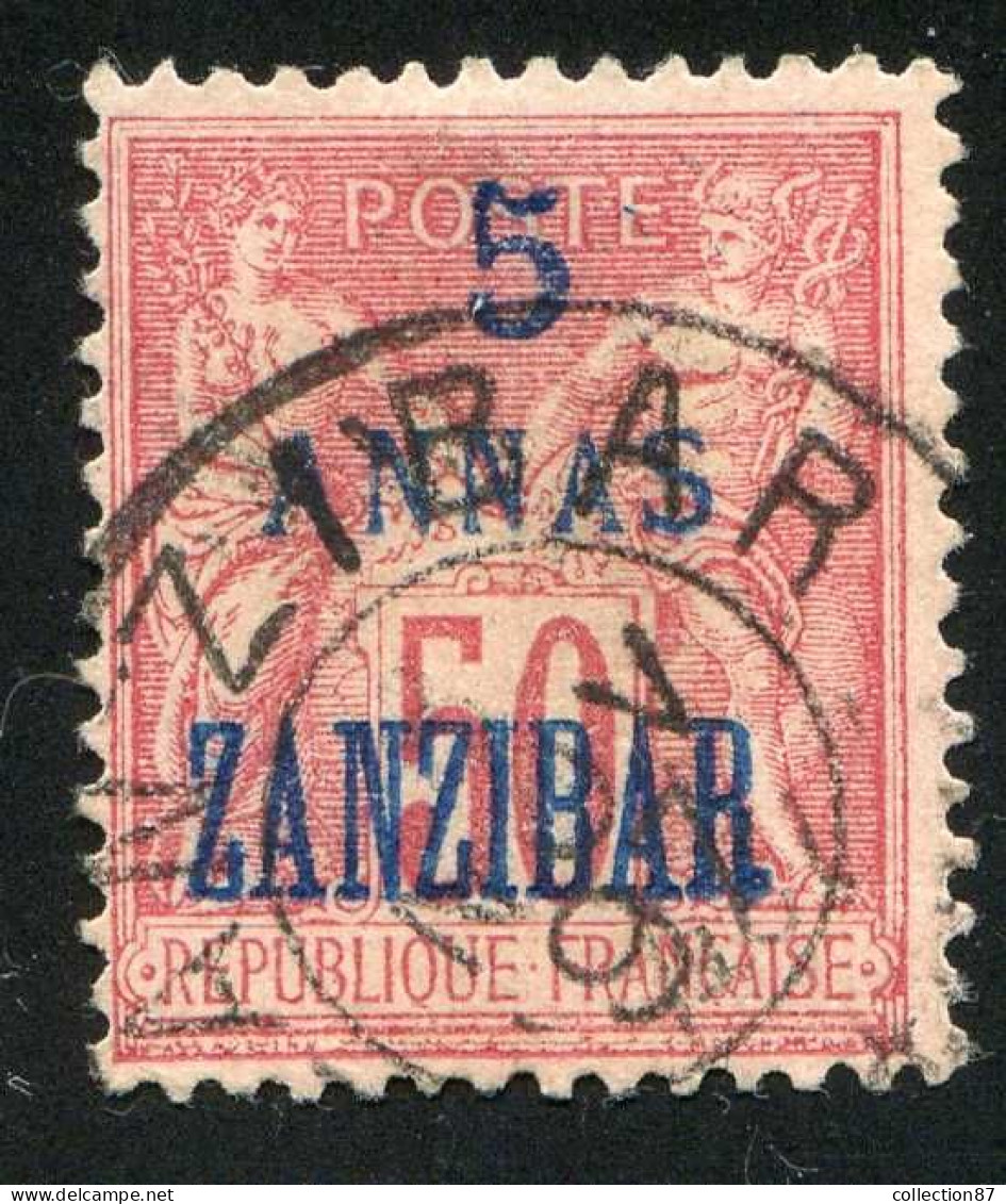 REF 086 > ZANZIBAR < N° 28 Ø < Oblitéré < Ø Used > Cote 45 € - Usati