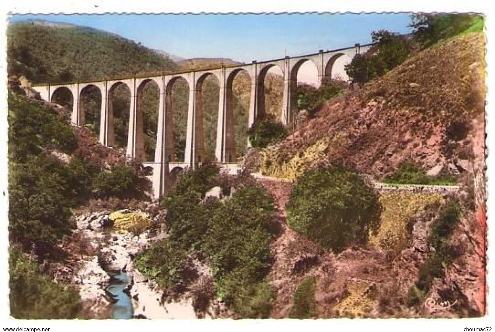 (48) 061, Villefort, Combier 14, Le Viaduc De L'Allier - Villefort