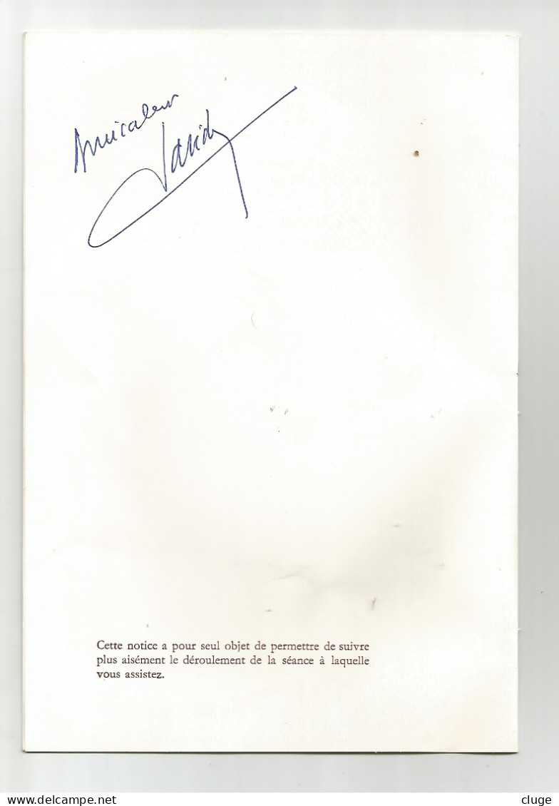 63 - ISSOIRE - Jacques Lavedrine  - Député Maire  ( Autographe ) - Visiting Cards