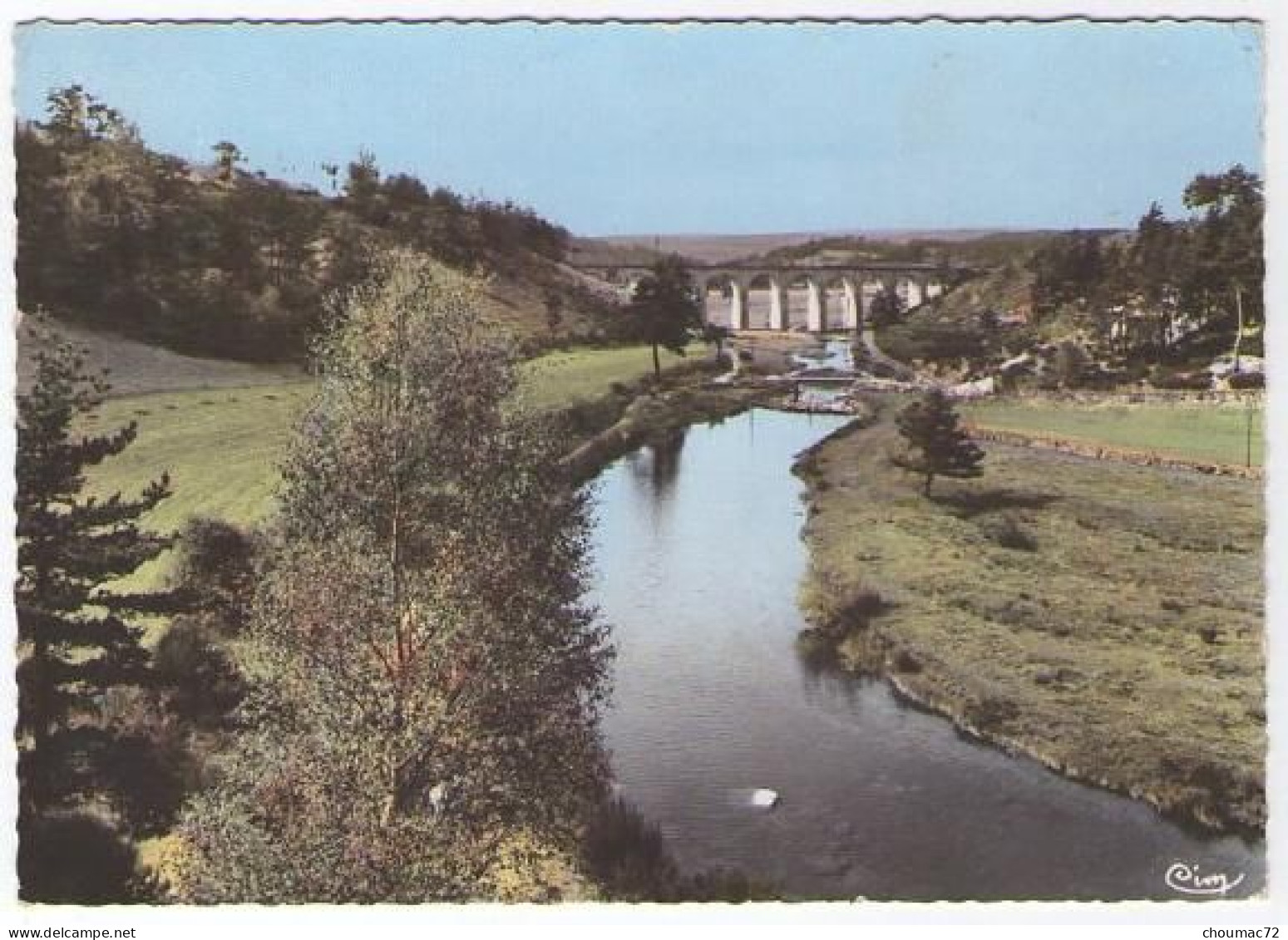 GF (48) 026, Aumont Aubrac, Combier 52, Le Pont De Pont-Archat - Aumont Aubrac